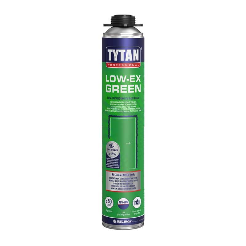 Монтажна пяна Tytan Low-Ex Green 750мл
