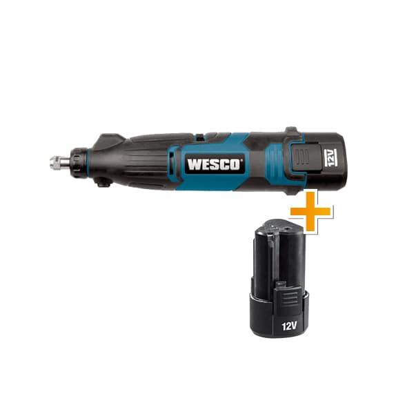 Акумулаторна мини шлифовалка Wesco WS2539.9 + Акумулаторна батерия Wesco WS9955