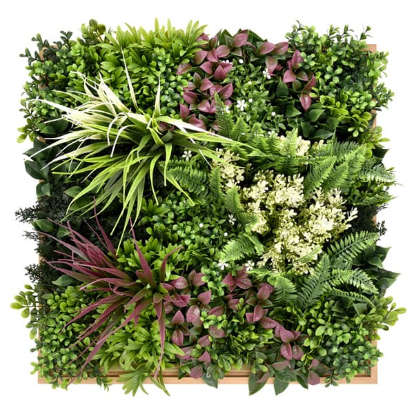 Пано изкуствена зелена декорация My Garden ThalloB 50х50 см