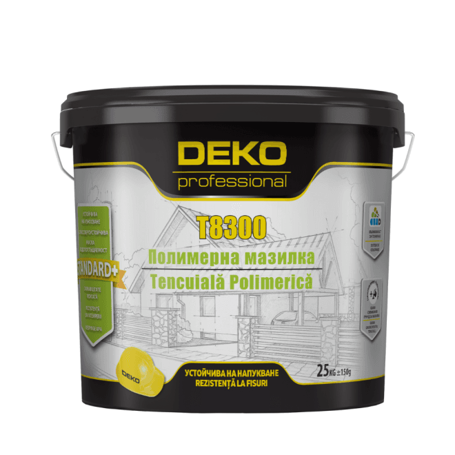 Полимерна мазилка Deko Professional T8300 D2 / 25кг