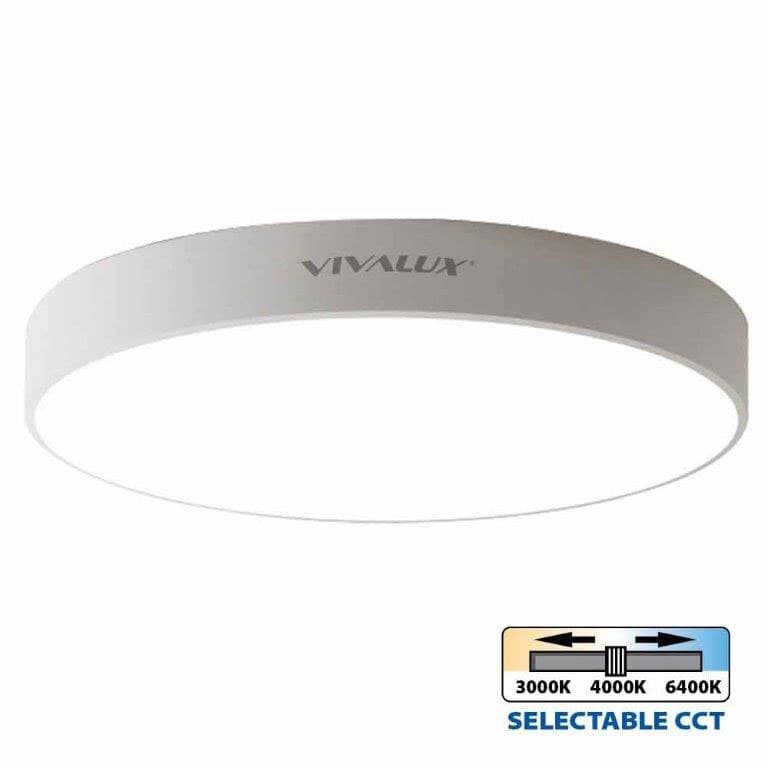 LED плафон Vivalux Luka 45W WH 3000-6400K