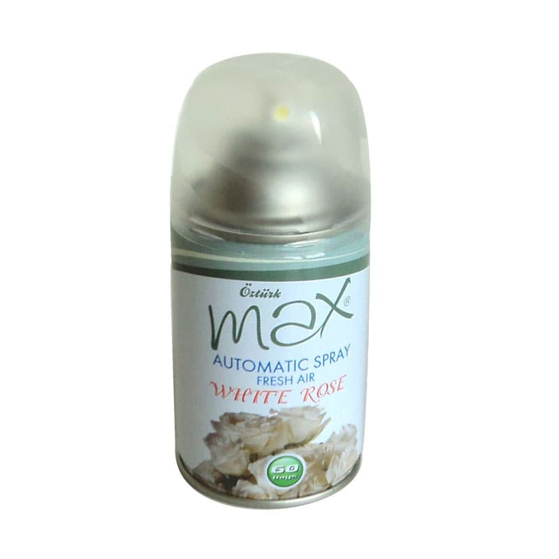 Резервен спрей за ароматизатори MAX White Rose 300мл