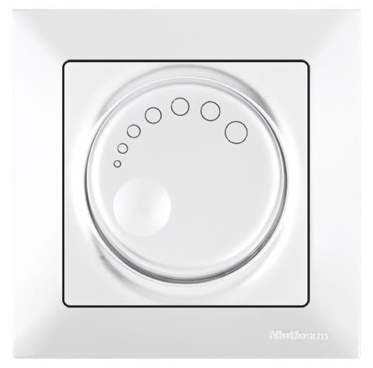 Реостатен ключ 600W Candela Mutlusan бял
