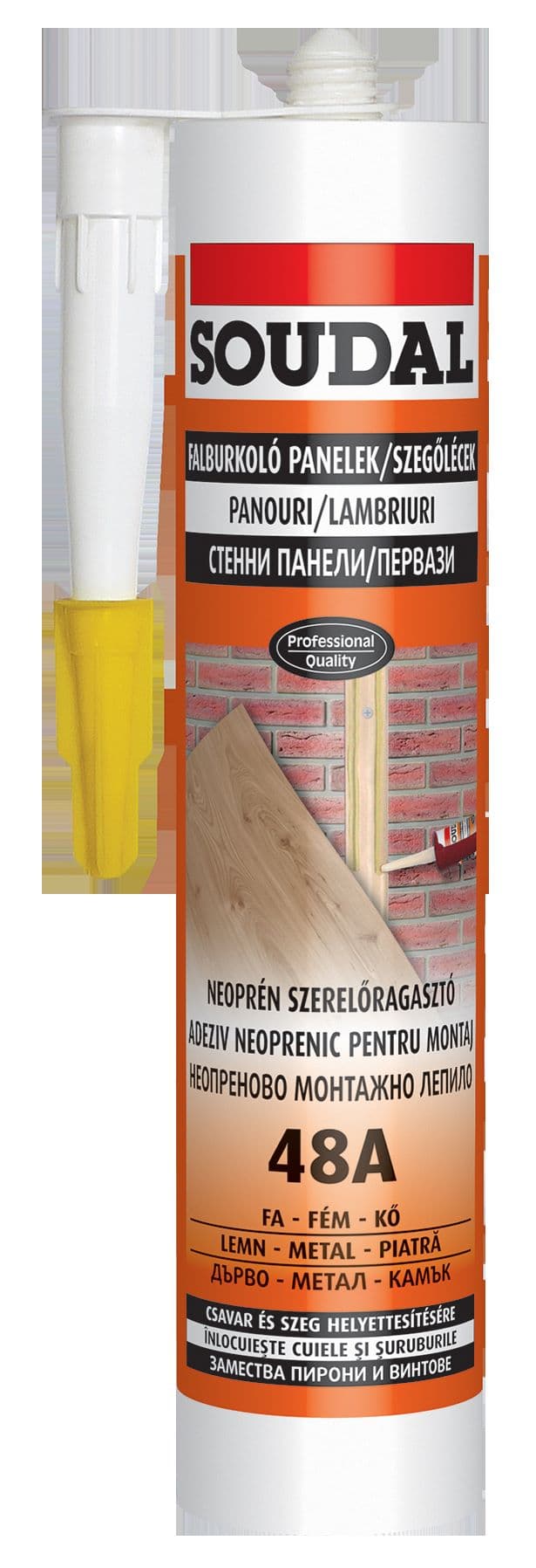 Неопреново лепило с разтворители Soudal 48А 0,4кг