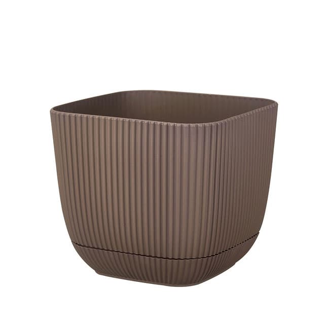 Квадратна саксия 15x15xh13см 1.8л тера
