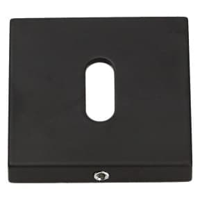 Квадратни розетки обикновен ключ Gamet Black Matt 2 броя