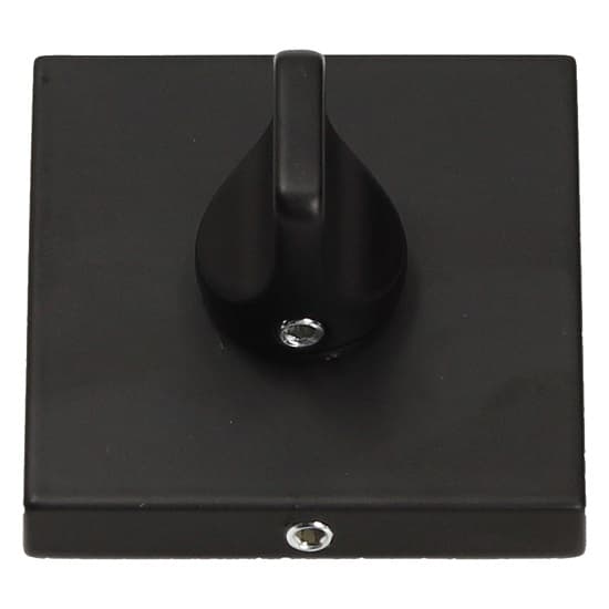 Квадратни розетки WC Gamet Black Matt 2 броя