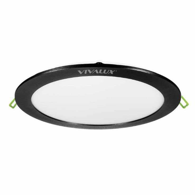 LED панел за вграждане кръг Este BK/CL 18W 4000K черен