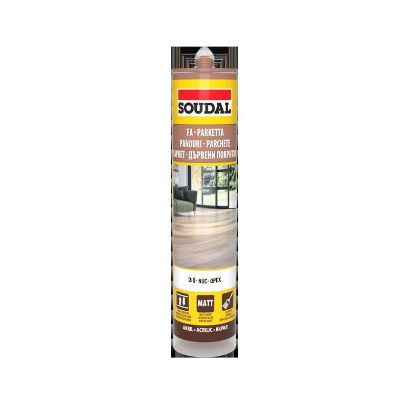 Паркетен уплътнител Soudal орех 310мл