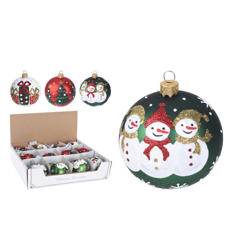 Коледна топка Deco 6см