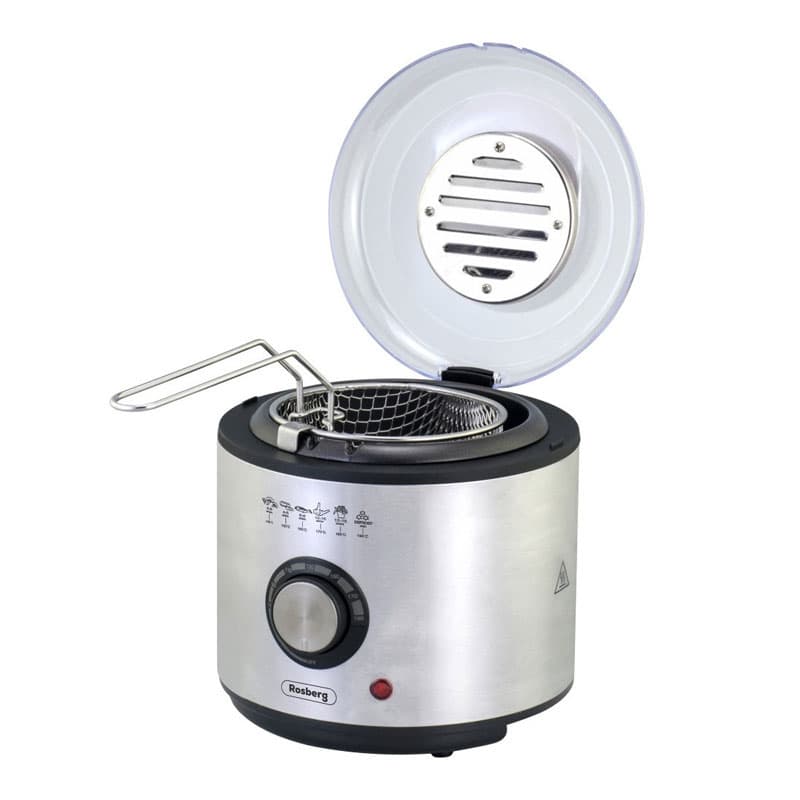 Фритюрник Rosberg R51980U Инокс 950W 