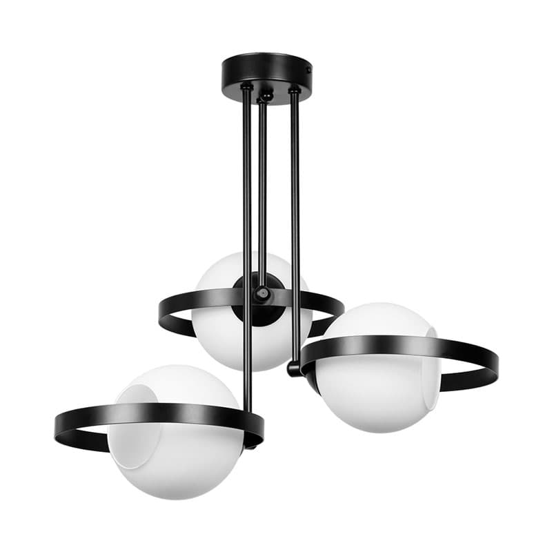 Полилей Lightstyle Галакси S 3xE27 60W черен