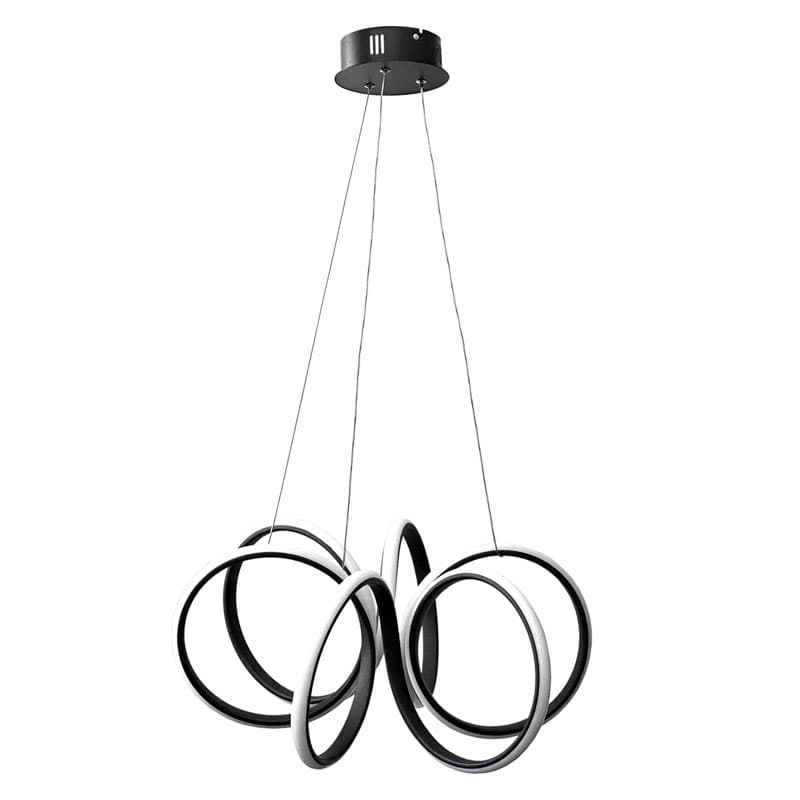 LED полилей Spiry LC 1105 60W 4000K черен / бял 