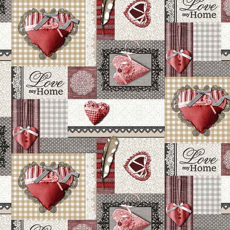 Мушама Фантастик 1056-3 Love my home / 140см