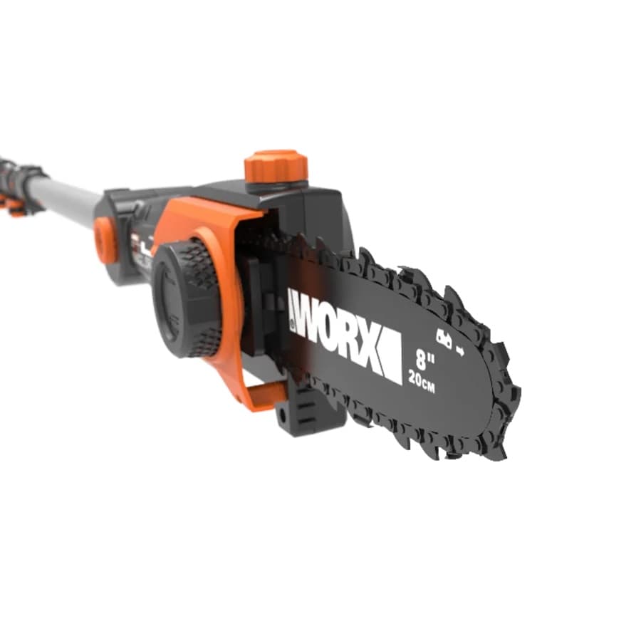 Aкумулаторен верижен трион Worx WG349E 20V 2Ah с батерия и зарядно устройство 