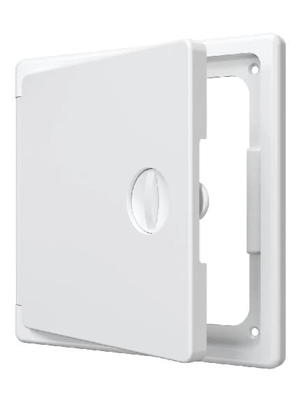 Пластмасова ревизионна вратичка с ръкохватка Omson LT1515P 150х150мм