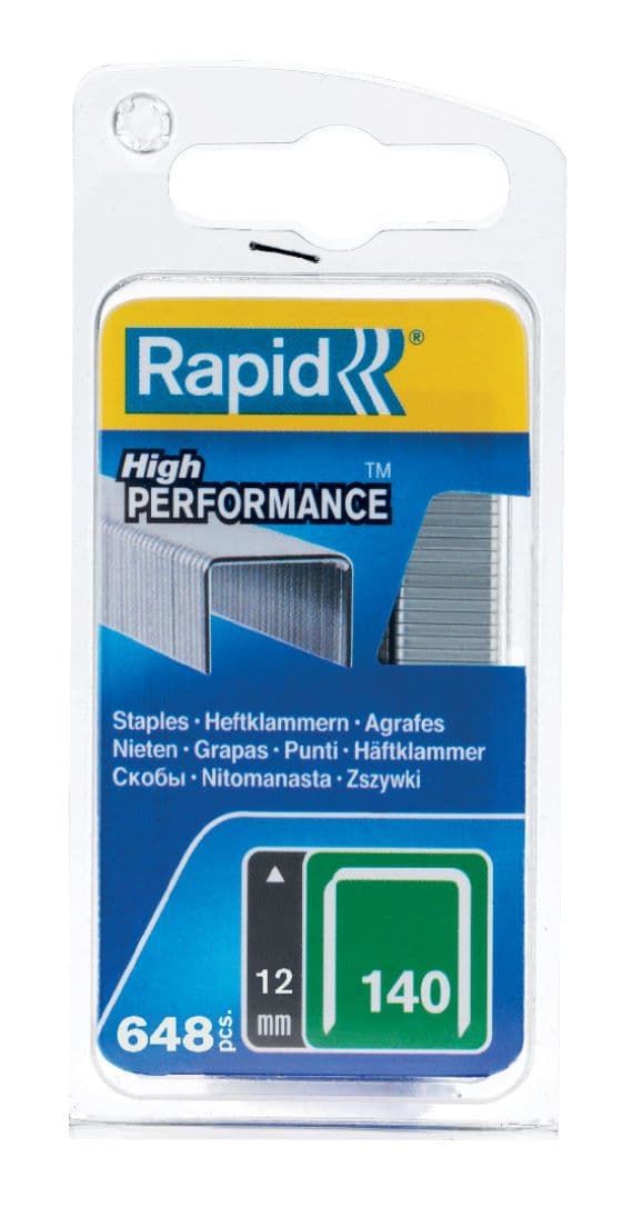 Скоби за такер Rapid 140/12мм 648 броя