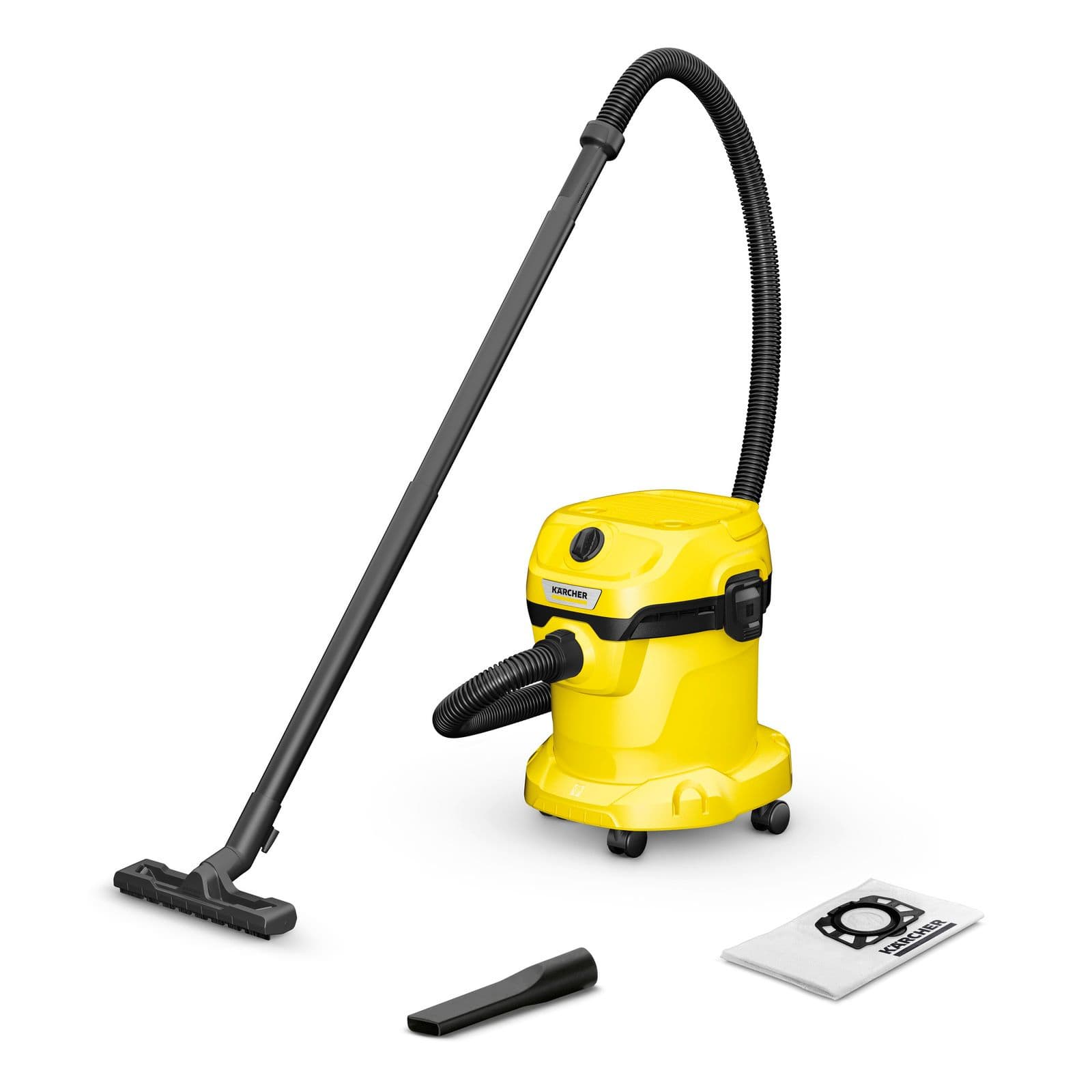 Прахосмукачка за сухо и мокро почистване Karcher WD 2 Plus V-15/4/18 / 1000W