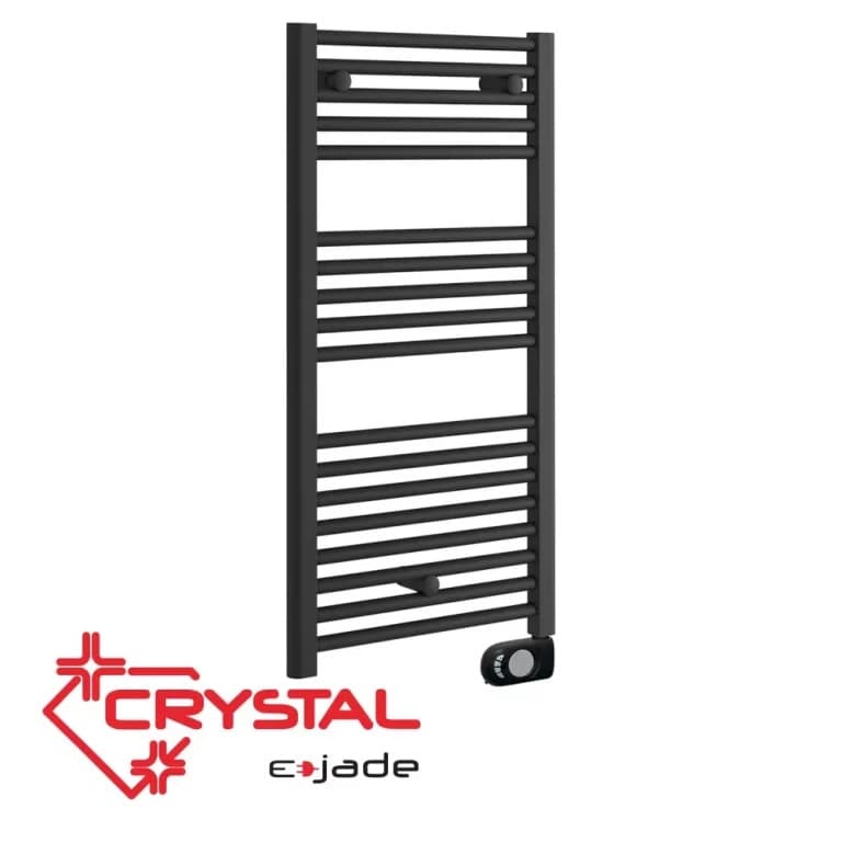 Електрическа стоманена лира E-Jade 480x920мм черна 500W