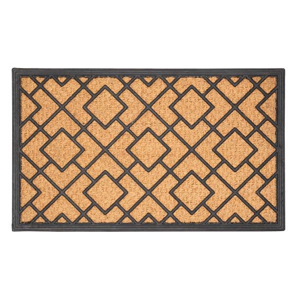 Изтривалка кокос с гумен кант RMCPA 00371 / 45х75см