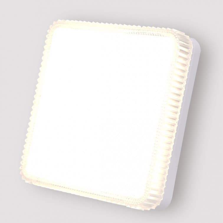 LED плафон Lightex Libra 24W 4000K 180x180x40мм 