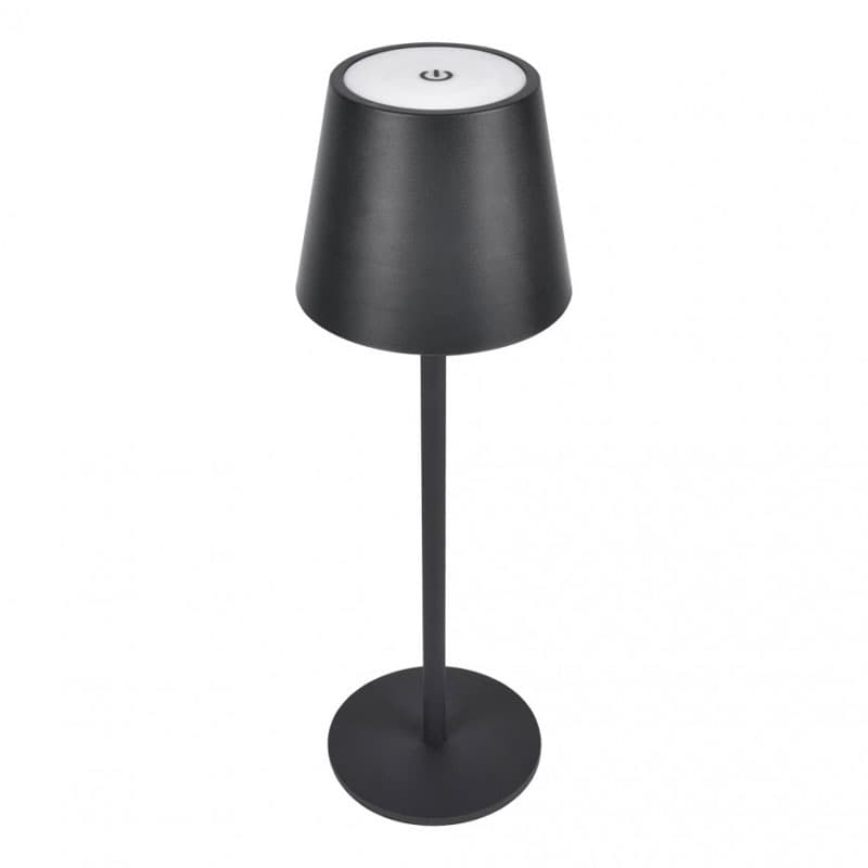 LED настолна лампа с батерия Lightex Noto DC 5V 3W Touch+USB антрацит 