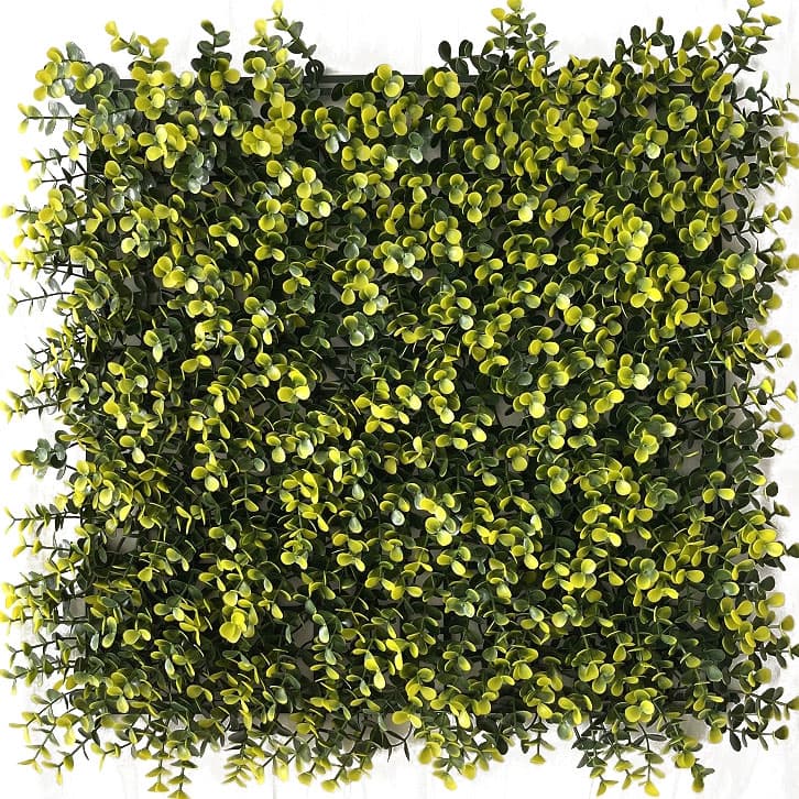 Пано изкуствена зелена декорация My Garden Boxwood Ivy White BIW 38x38 см