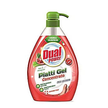 Препарат за съдове Dualpower Gel Aloe&Melograno концентрат 1л