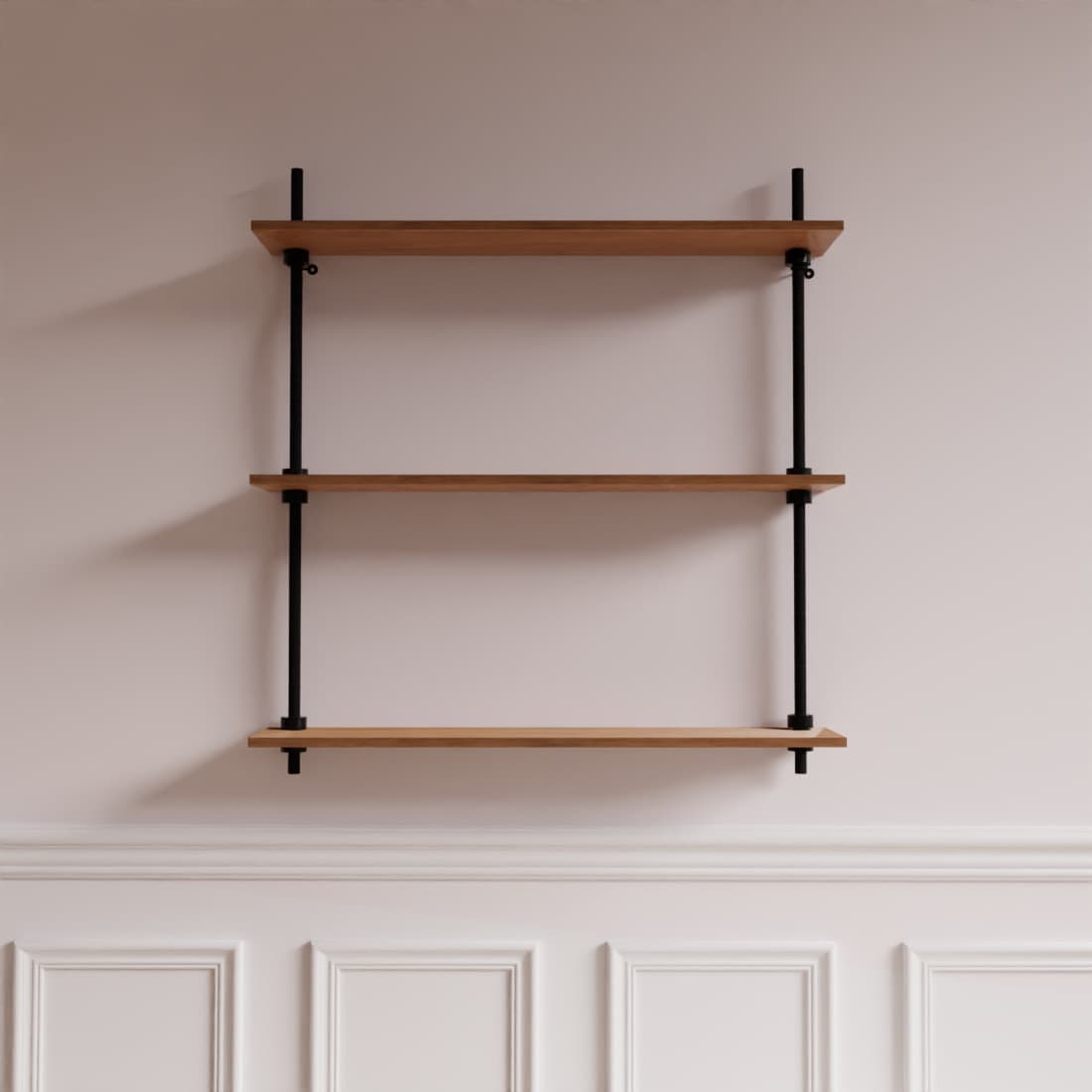 Стелаж метал + ЛПДЧ Deco Estanteria pared 92,5x85x17,5см / до 30кг на рафт