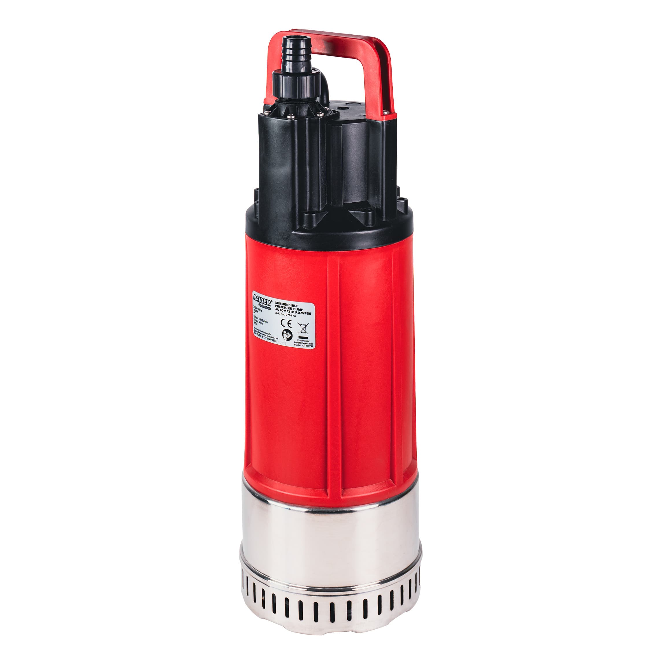 Потопяема автоматична помпа за чиста вода Raider RD-WP66 Inox 1200W 