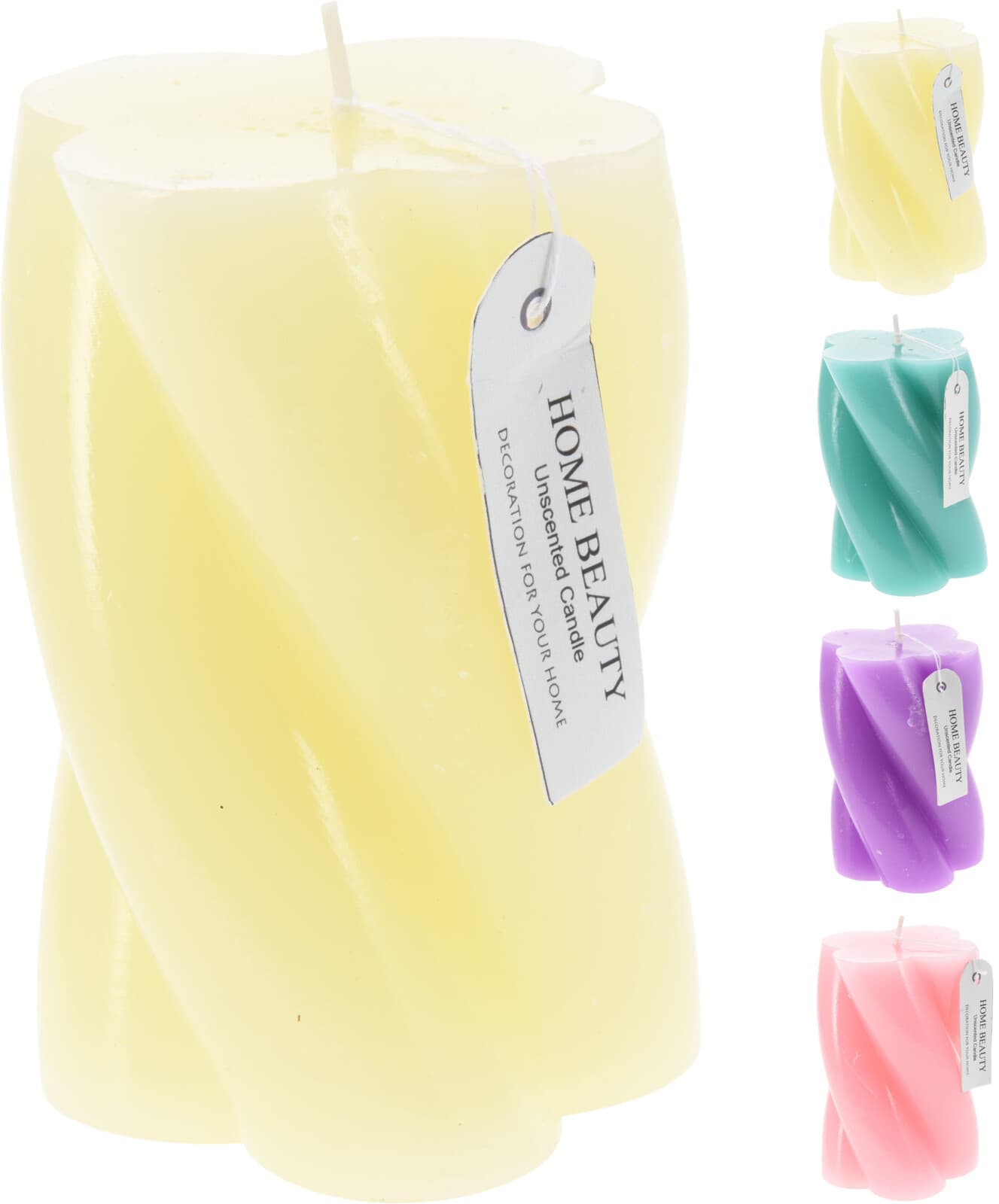 Свещ Candle Twisted 7х10 см