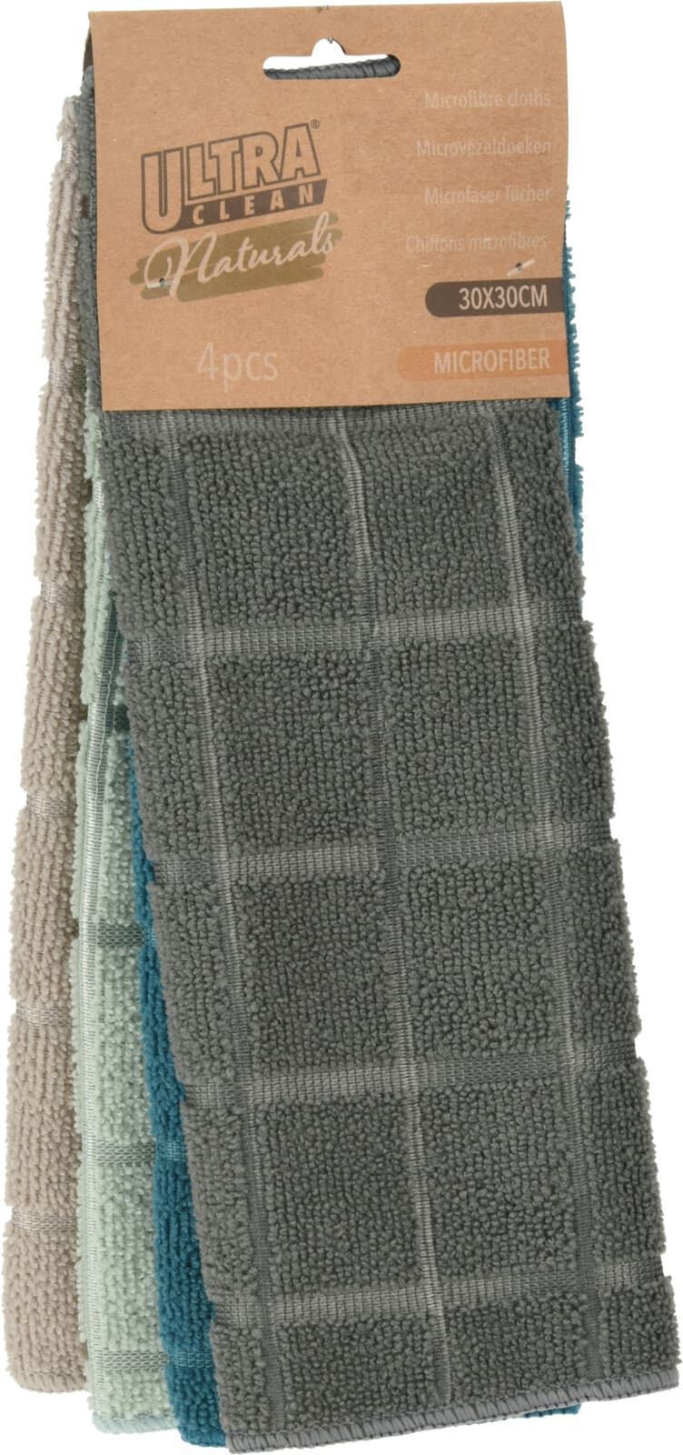 Микрофибърни кърпи 30x30см / 4 броя