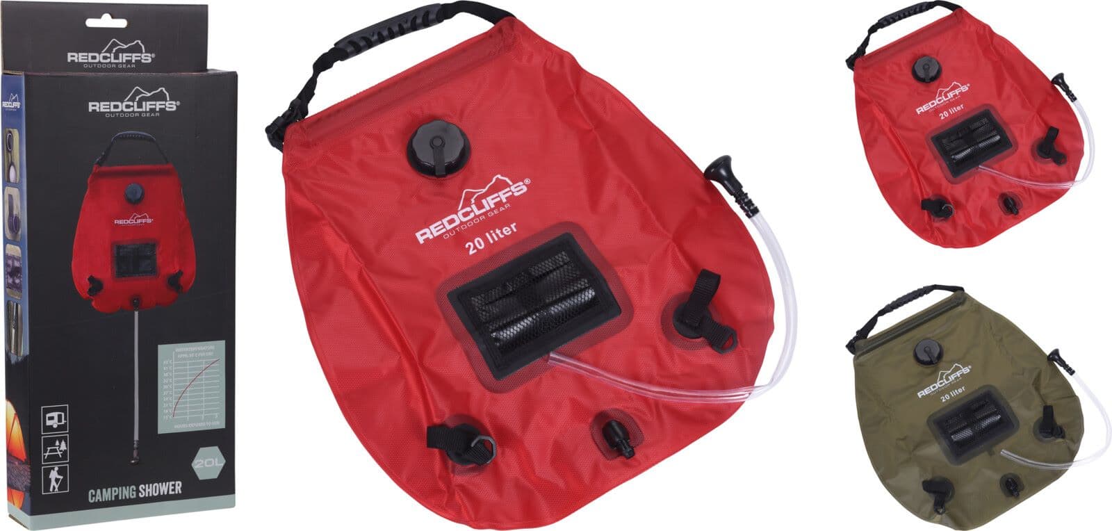Къмпинг душ преносим DW9000080 20л