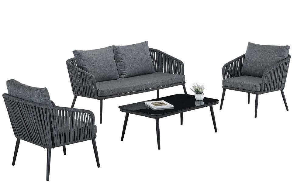 Градински сет 4 части My Garden Loveseat RS119 антрацит