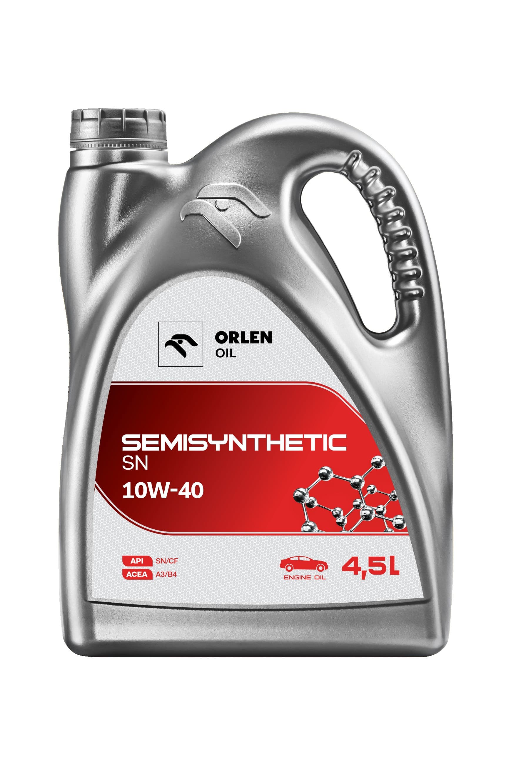 Двигателно масло Orlen Oil SEMISYNTHETIC SN 10W-40 4,5л