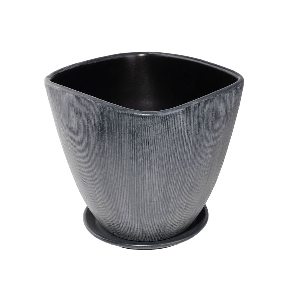 Саксия Black 29xH26см черна