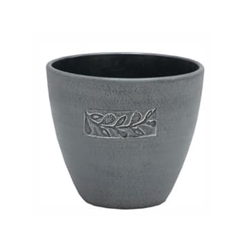 Саксия Black ø35x31см черна