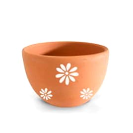 Саксия My Garden Terracotta/Pure White 28x18см