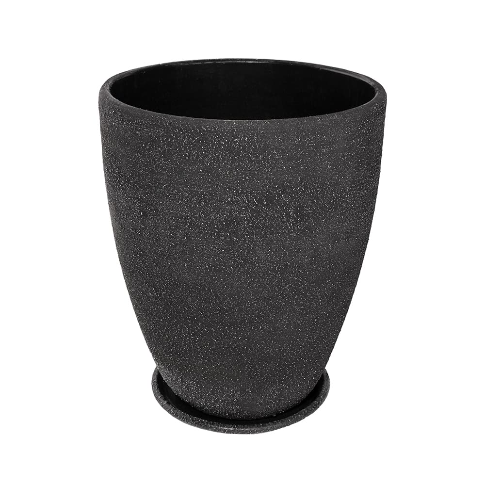 Саксия Antique Black ø32x39см черна