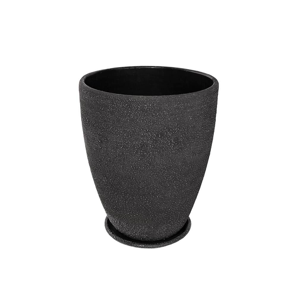 Саксия Antique Black ø20x25см черна