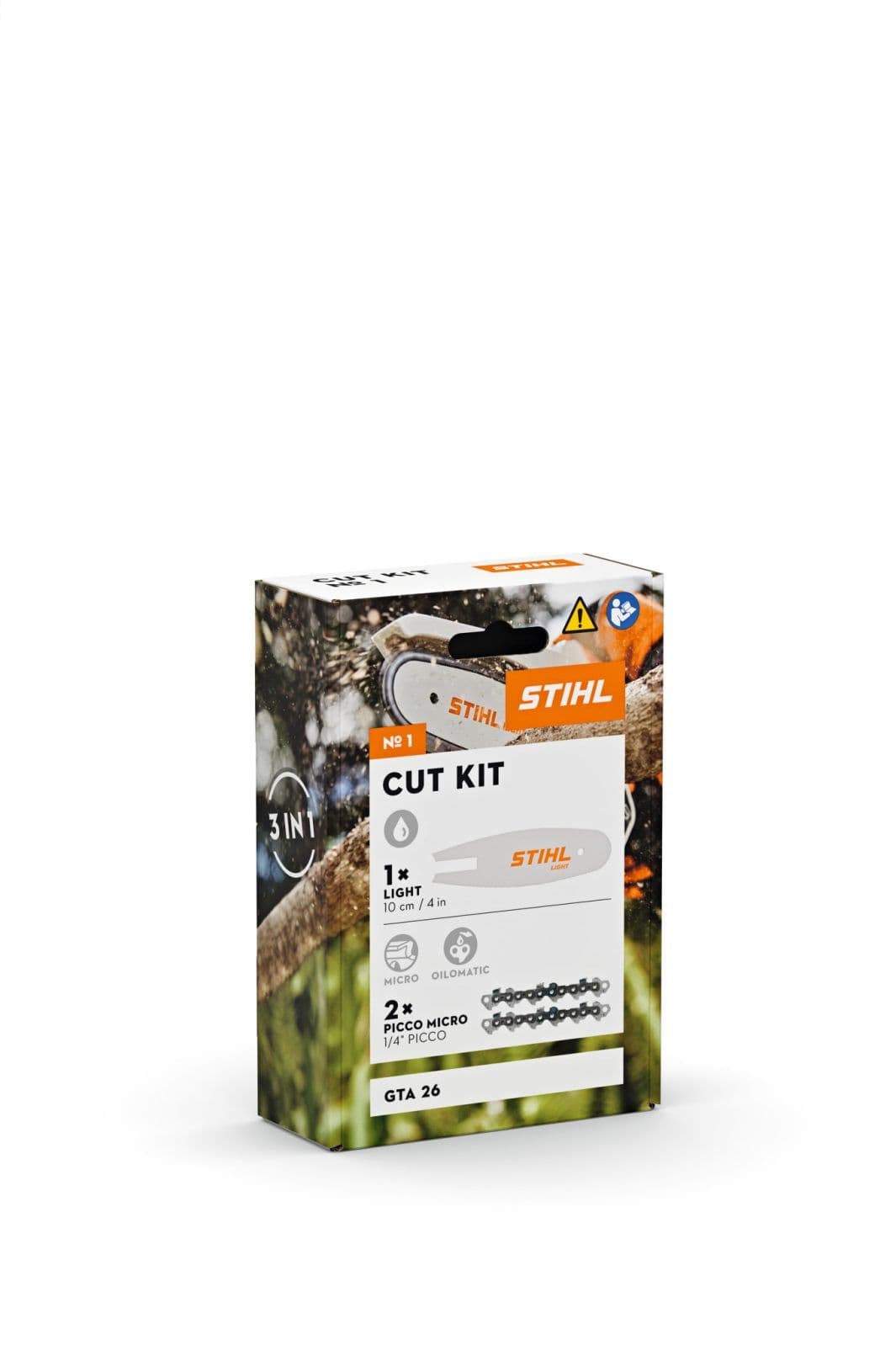 Комплект шина и вериги за акумулаторна резачка STIHL Cut Kit 1 за GTA 26