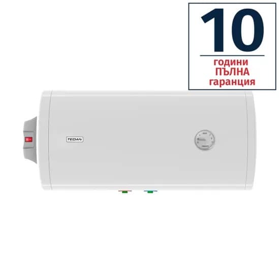 Хоризонтален електрически бойлер Tedan Classic Inox HL 80L 3000W