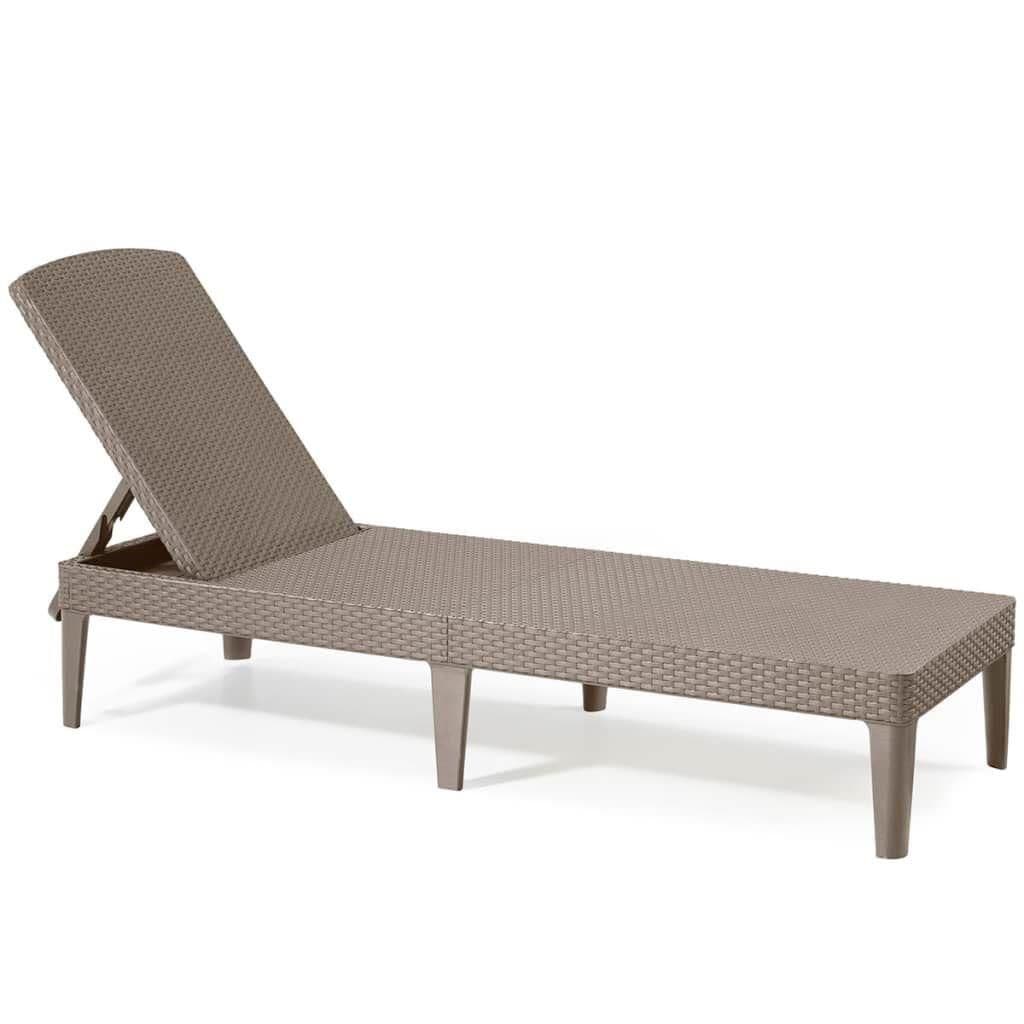 Шезлонг Keter Jaipur 235163 капучино