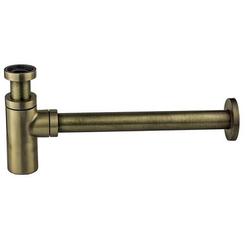Бутилков сифон за умивалник без витло Arte Bronze 1 1/4"