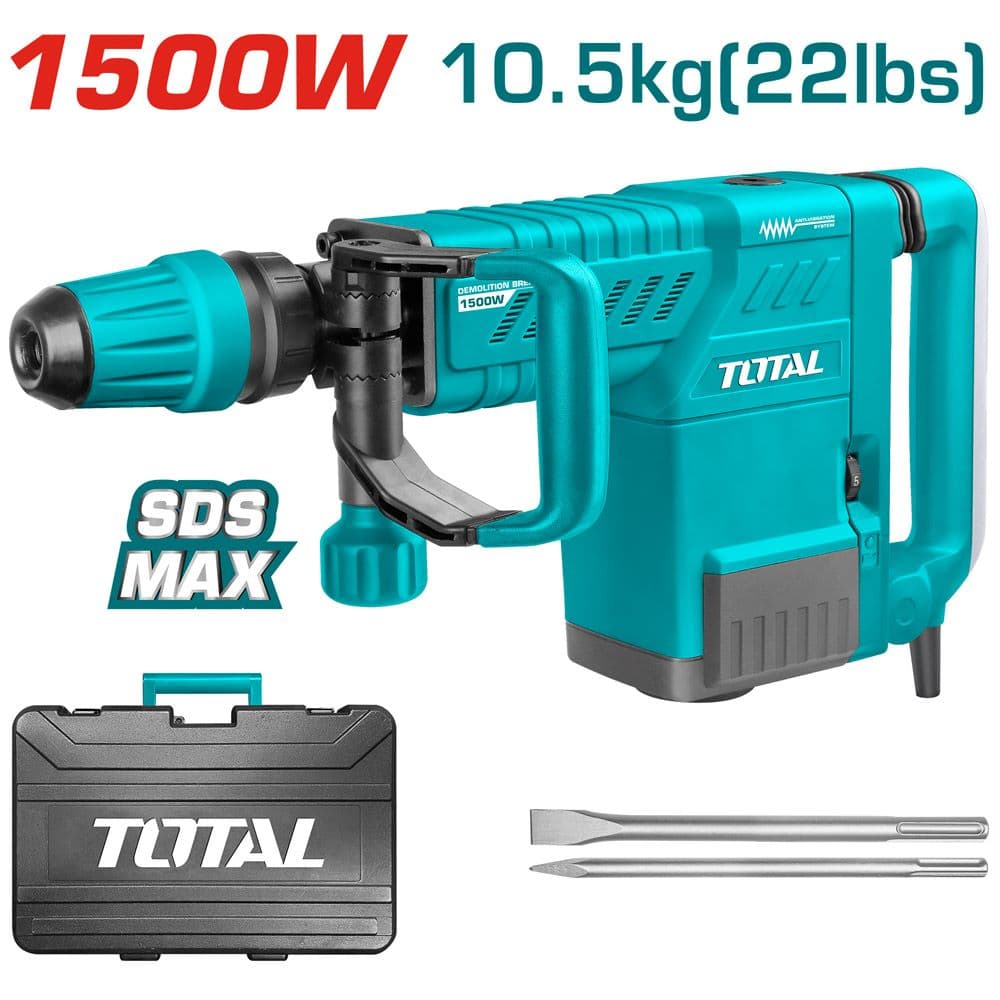 Къртач Total Ind SDS Max 1500W 6-25J