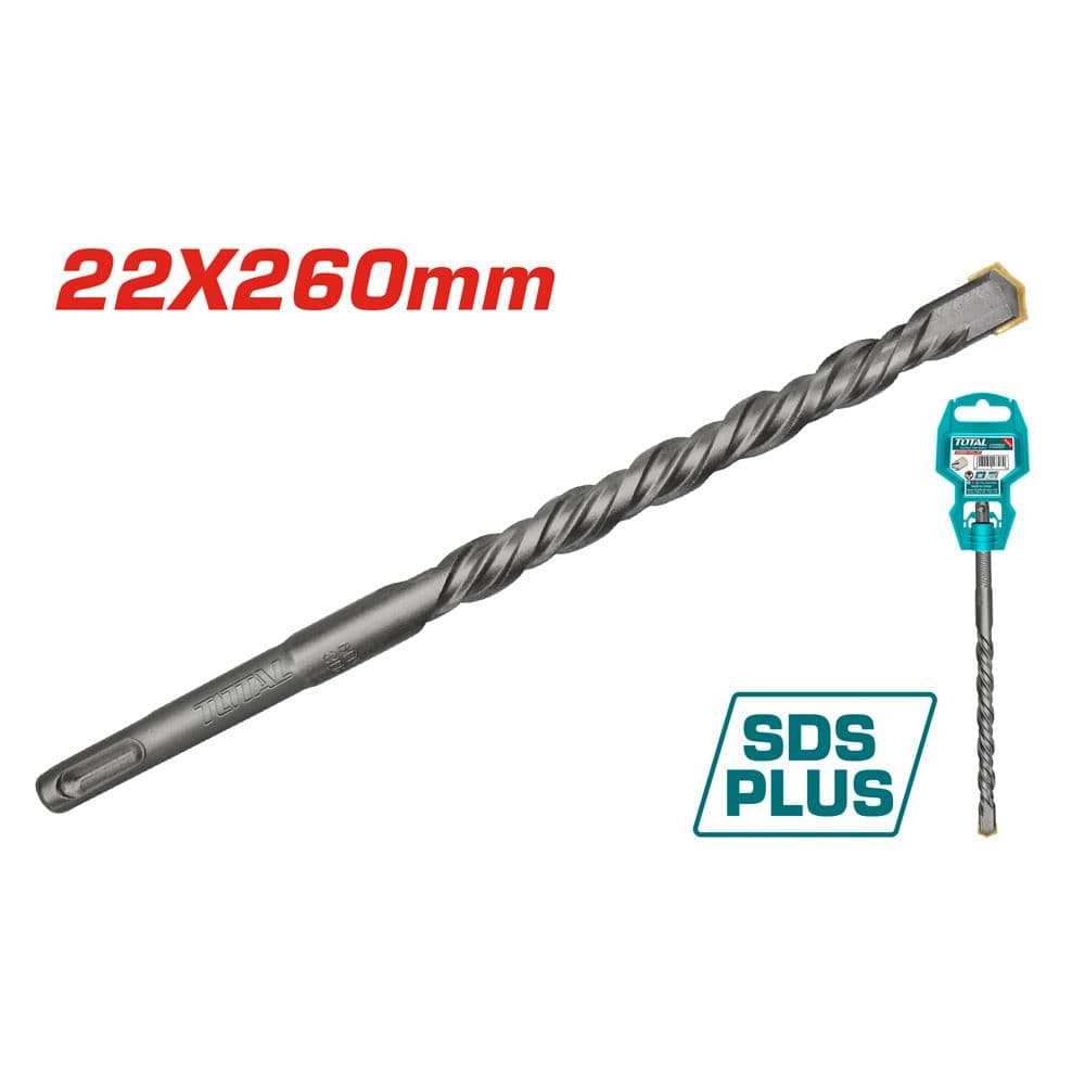 Свредло за бетон SDS Plus Total Ind ø22x260 мм