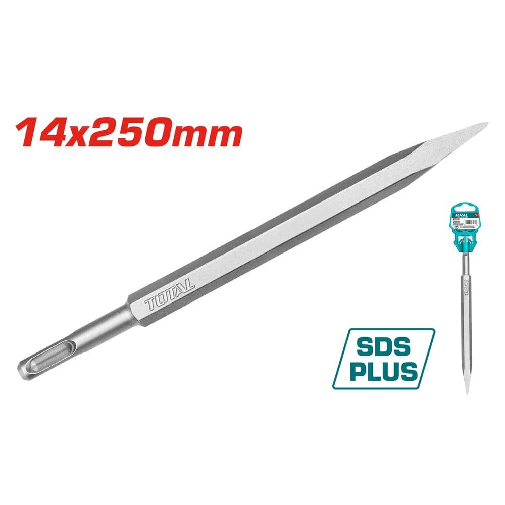 Длето конусно Total SDS+ ø14x250 мм