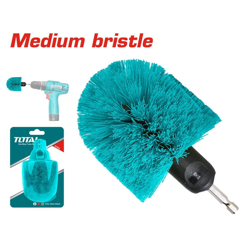 Четка за почистване Total Ind Soft 1/4" HEX