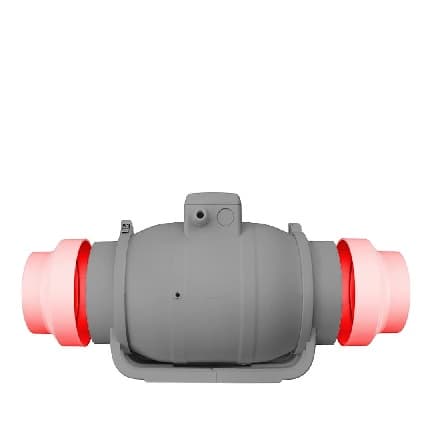 Канален вентилатор Vent Europe Monsoon 2 SP ø150/160мм 42-50W