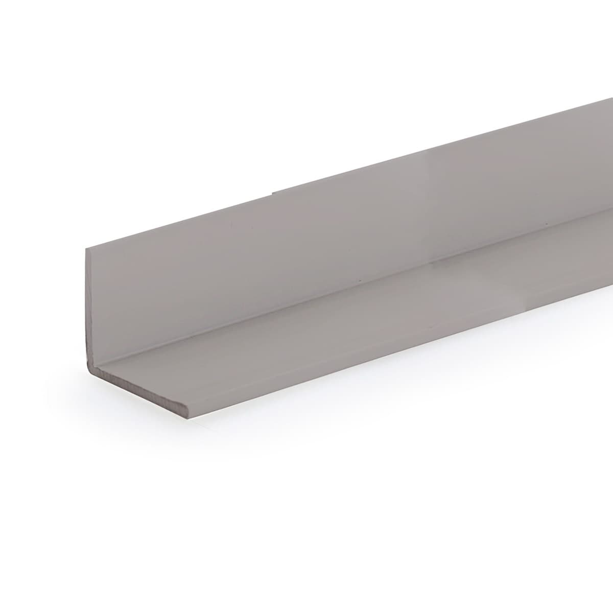 PVC ъглов профил 100x2x1см сив сатен